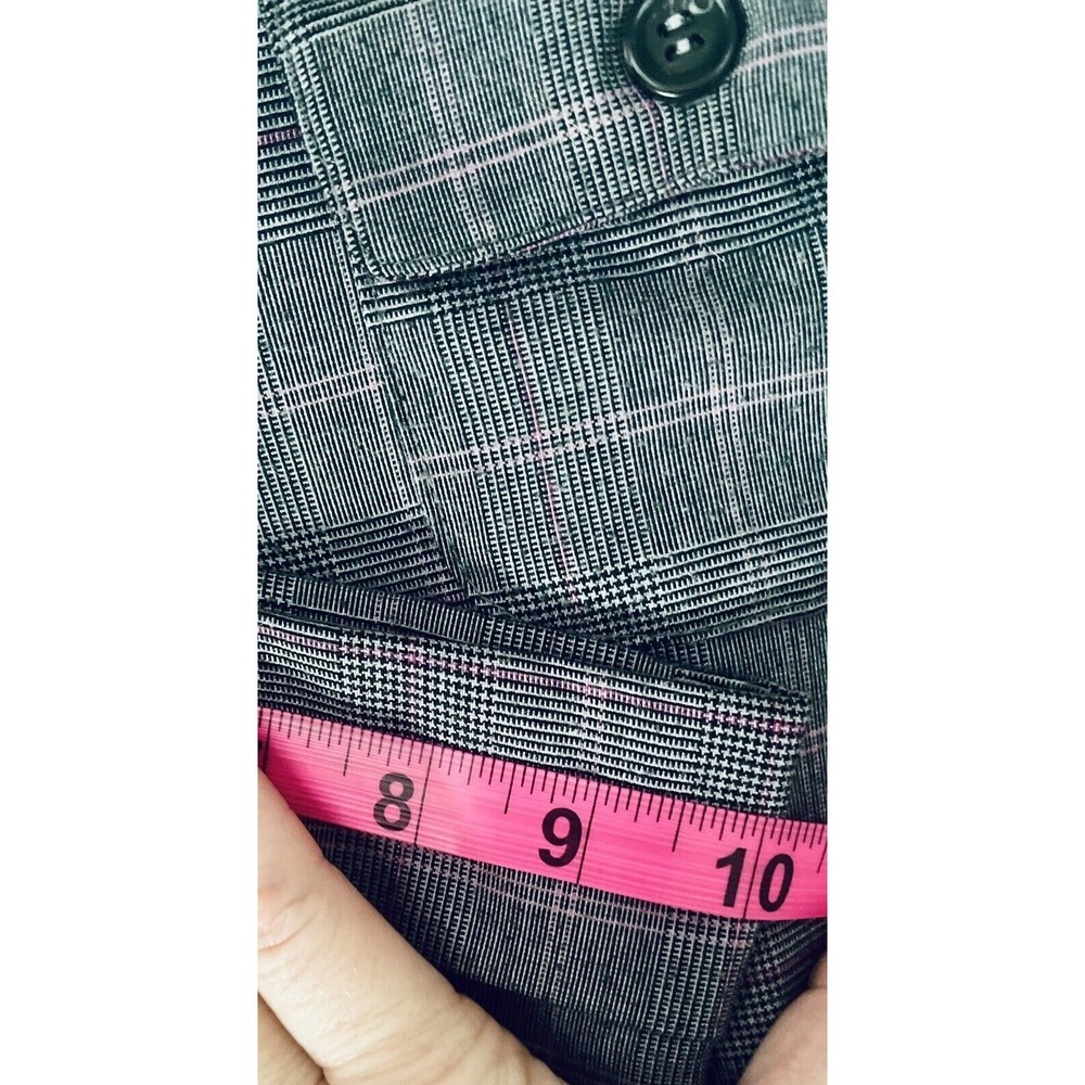 Vintage Copper Key Gray Low Rise Pocket Stretch Trousers Dress Pants Size Jr 7 - Picture 4 of 9